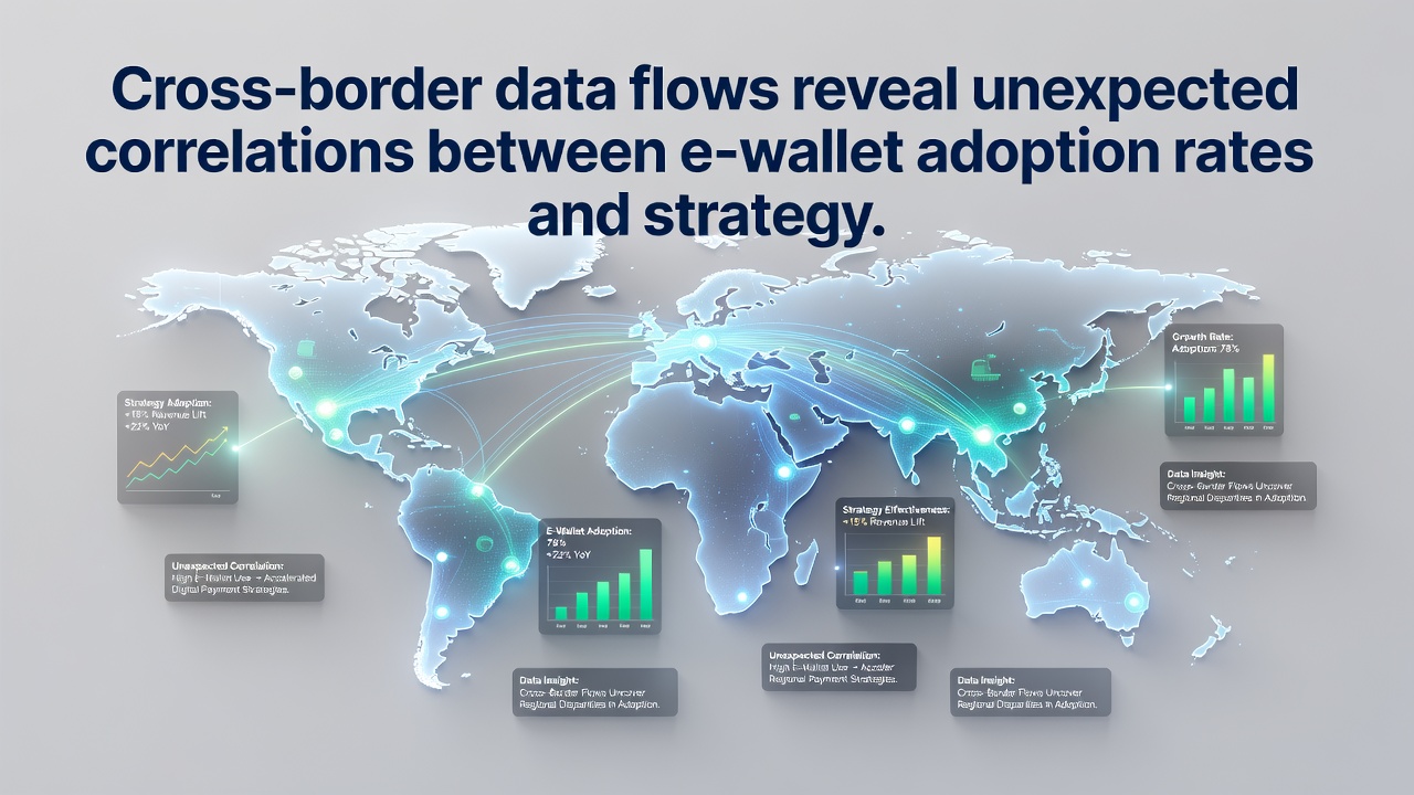 Chart displaying e-wallet adoption rates alongside strategy changes in international digital card rooms from 2025 to 2026