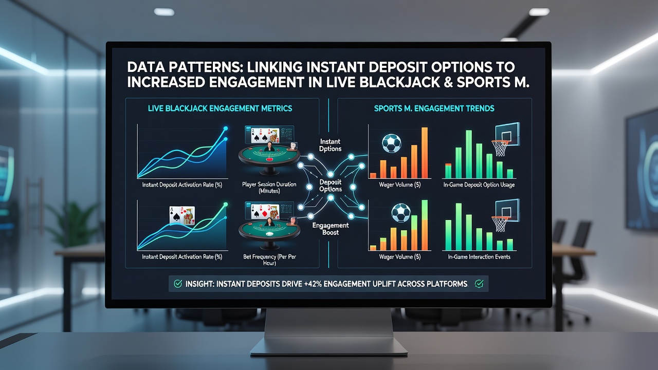 Charts illustrating engagement growth in sports betting following instant deposit adoption