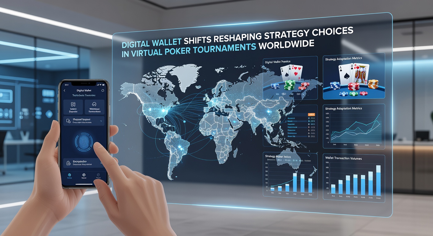 Players managing multiple digital wallets during international poker series