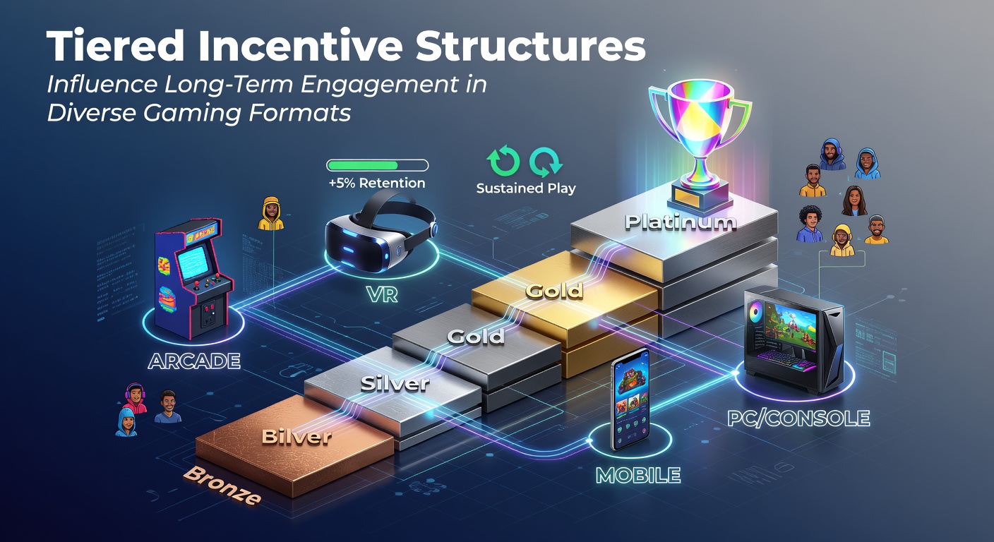 Visual representation of tiered reward ladders in popular gaming platforms showing progression from entry-level to elite status