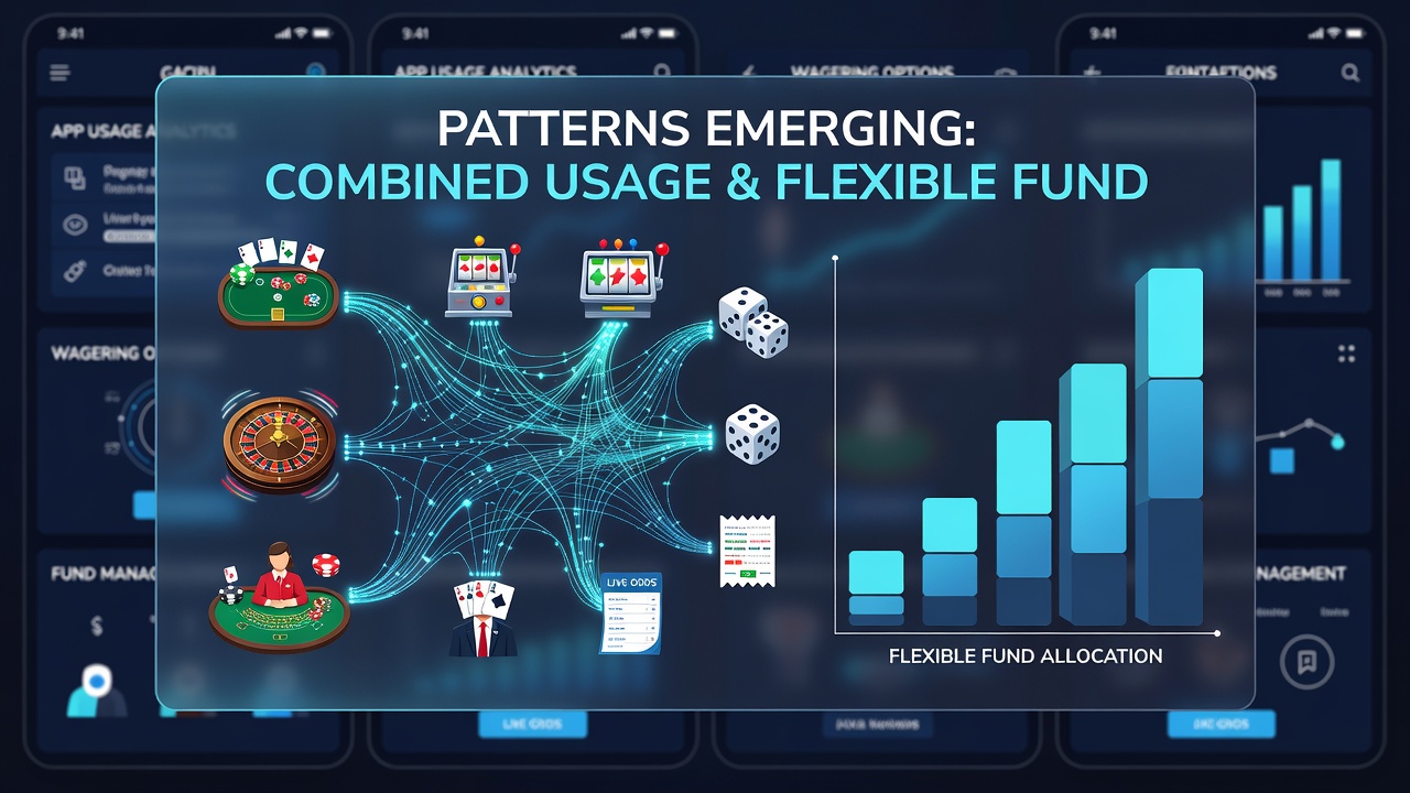 Dashboard view of combined table game and sports wagering activity with payment history