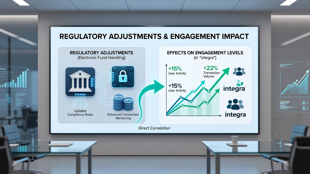 Infographic displaying engagement statistics for spinning reel and sports prediction features post-regulation
