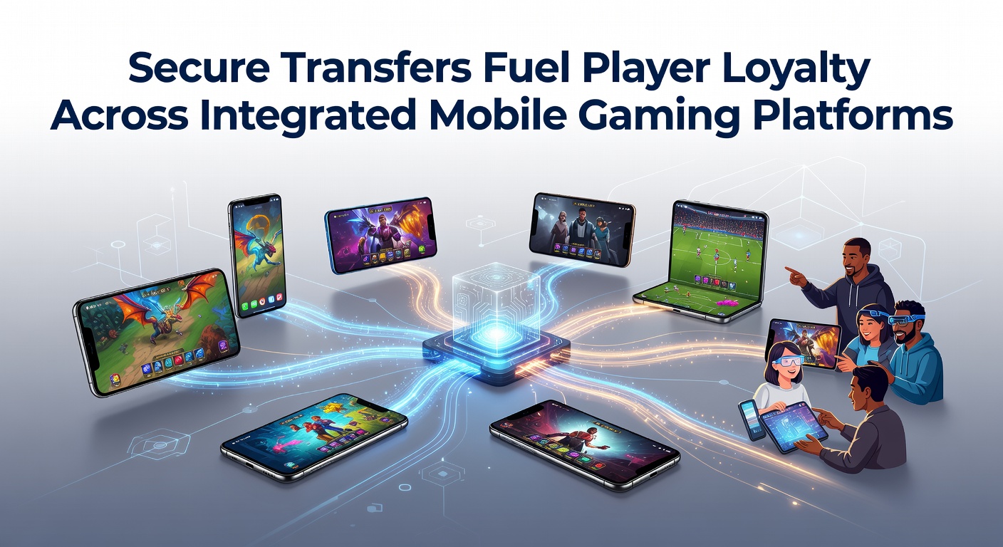 Secure mobile payment interface showing encrypted transfer options on a gaming app